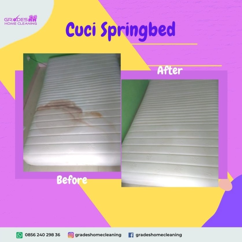 Cuci Springbed Depok Terbaik di Kota Belimbing