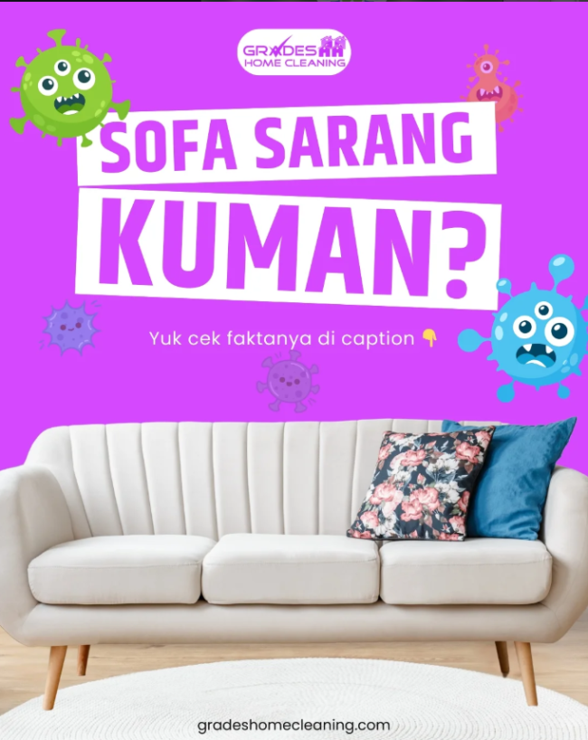 Cuci Sofa Malang – Solusi Sofa Bersih, Segar, & Bebas Tungau
