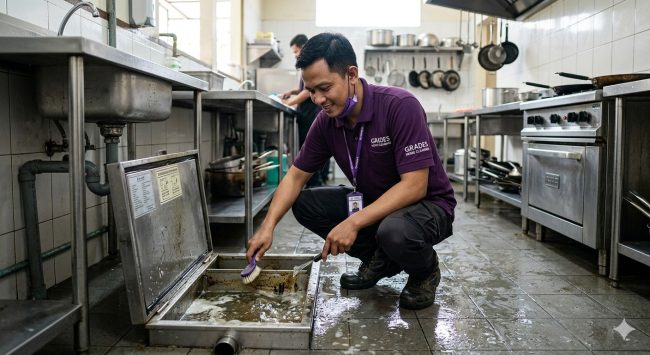Jasa Bersih Grease Trap Karawang
